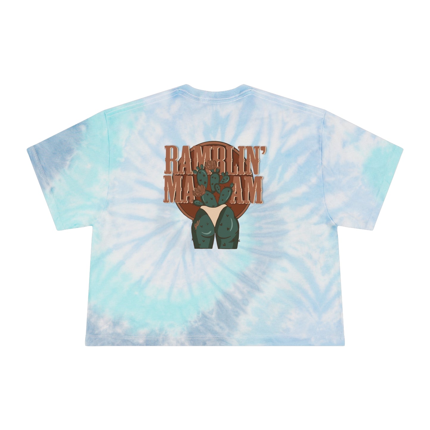 Ramblin Ma'am Tie-Dye Crop Tee