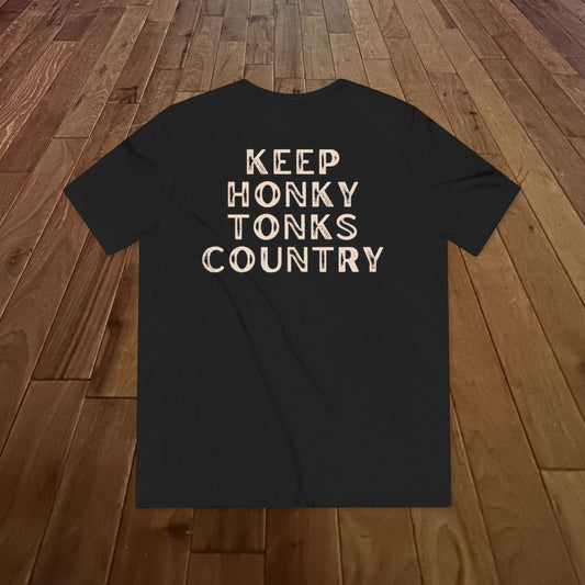 Keep Honky Tonks Country (Cream)
