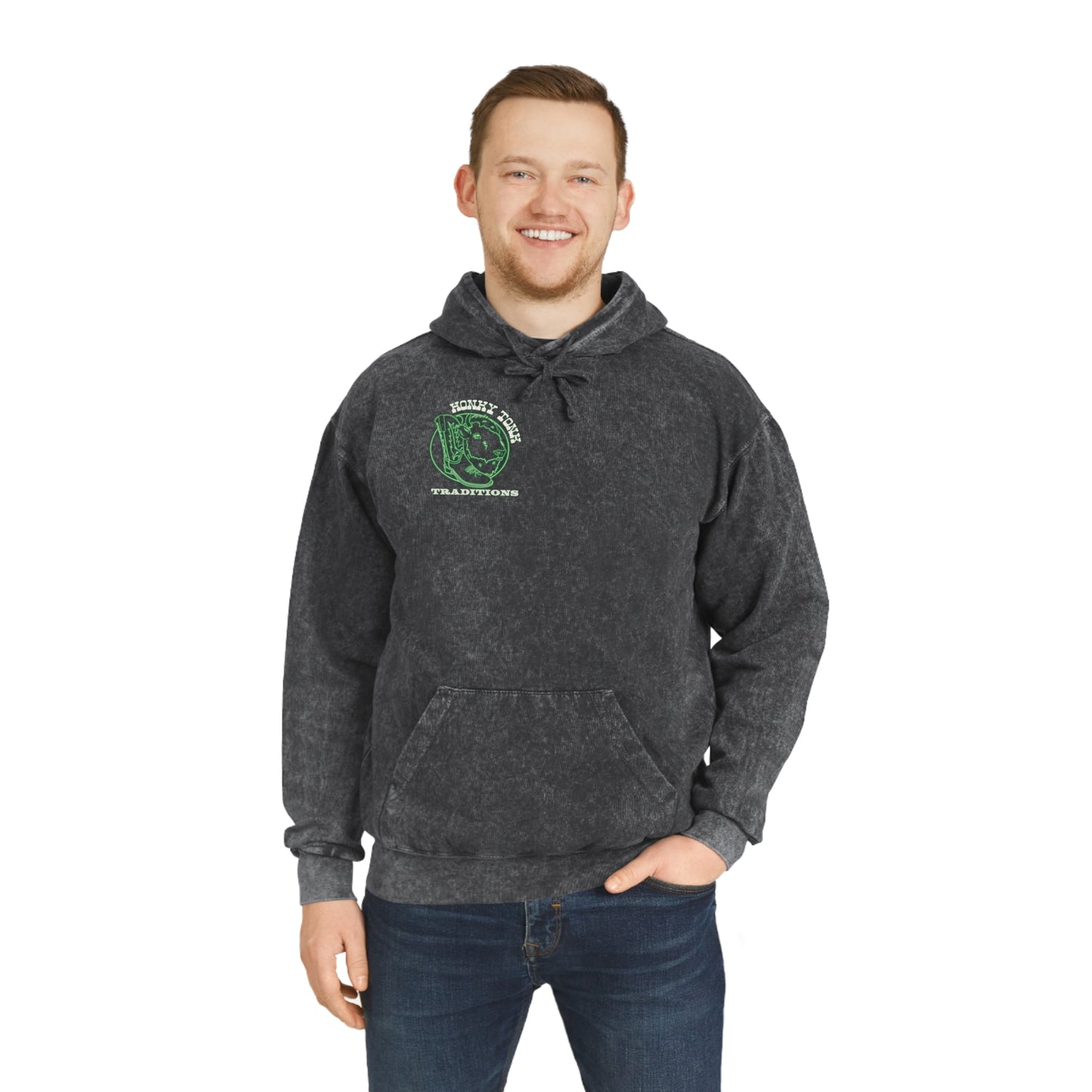 Unisex HTT Mineral Wash Hoodie