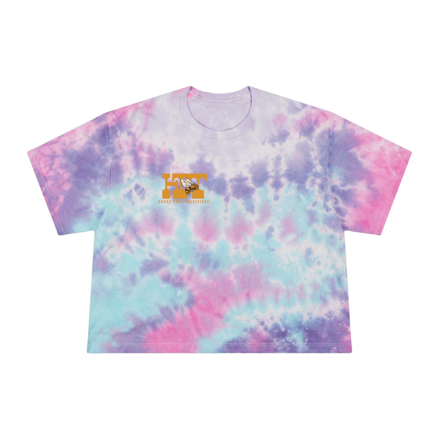 Honky Tonk Honey Tie-Dye Crop Tee
