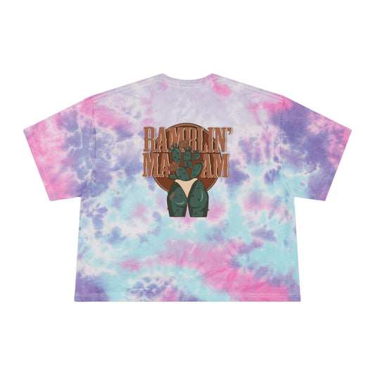 Ramblin Ma'am Tie-Dye Crop Tee