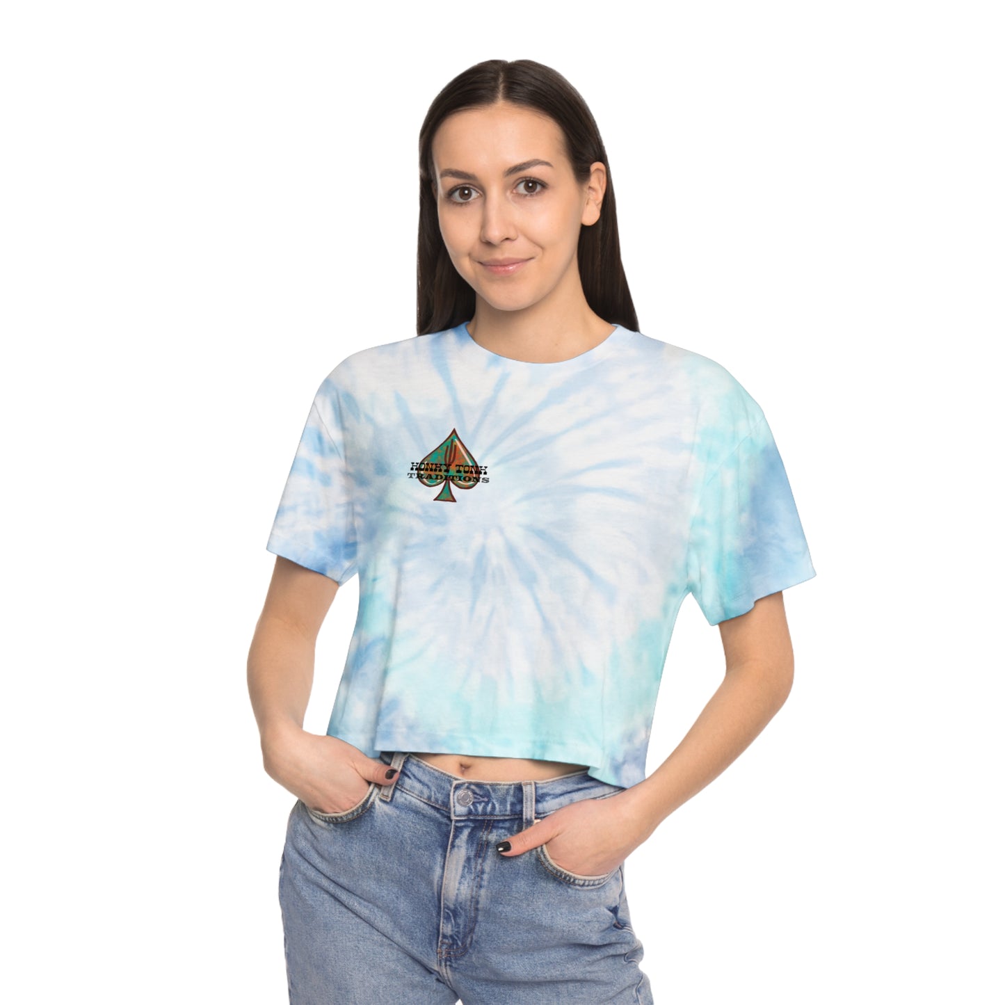 Ramblin Ma'am Tie-Dye Crop Tee