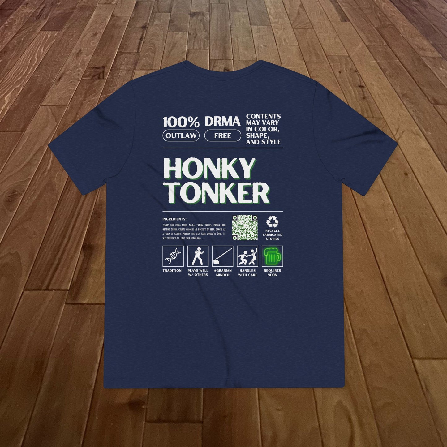 Honky Tonker Whole (White)