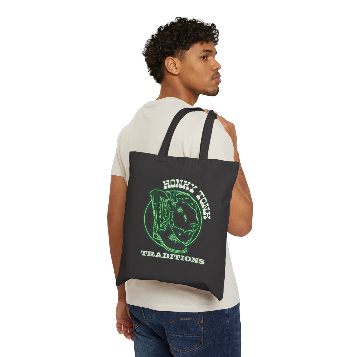 Cotton Canvas Tote HTT Bag