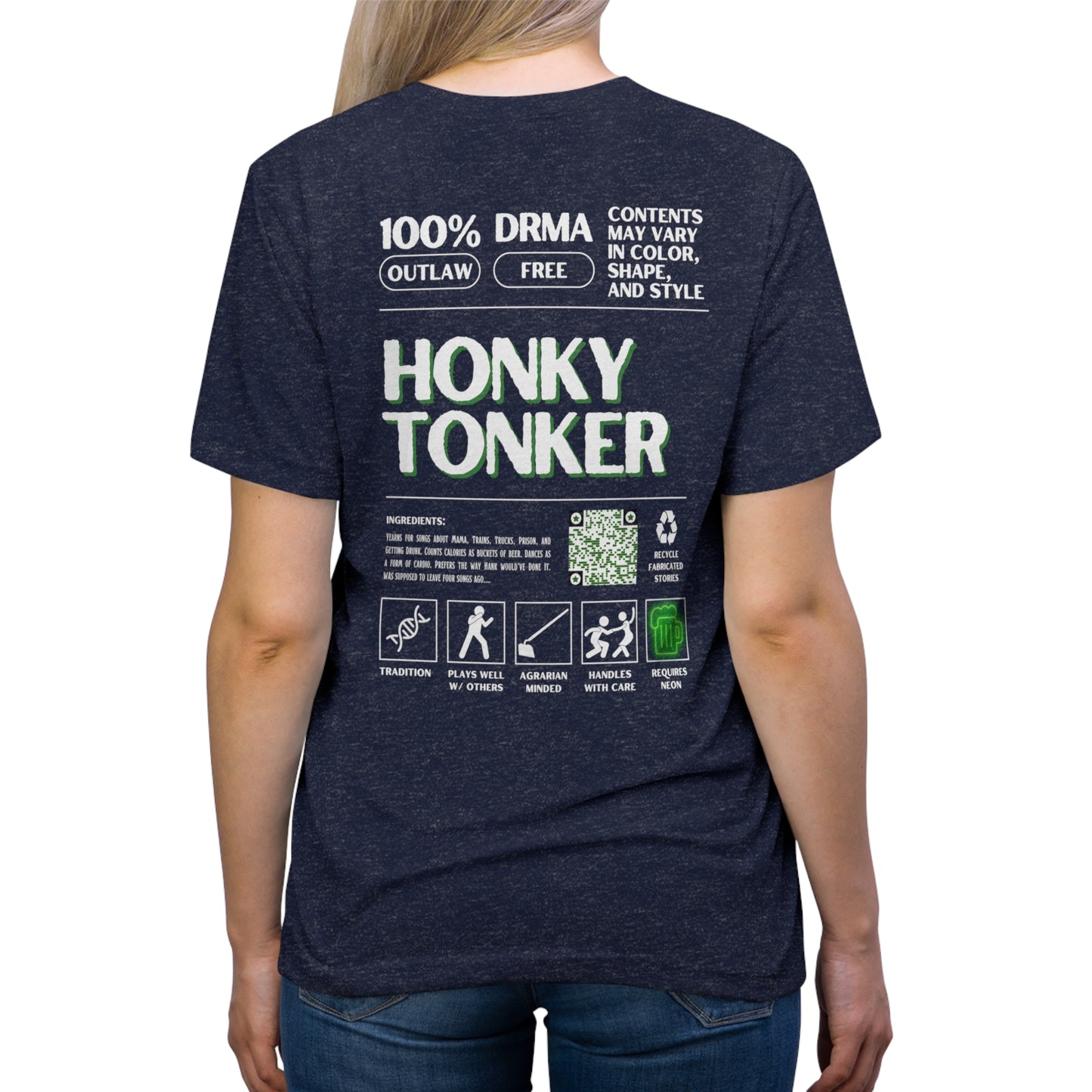 Honky Tonker Whole (White)