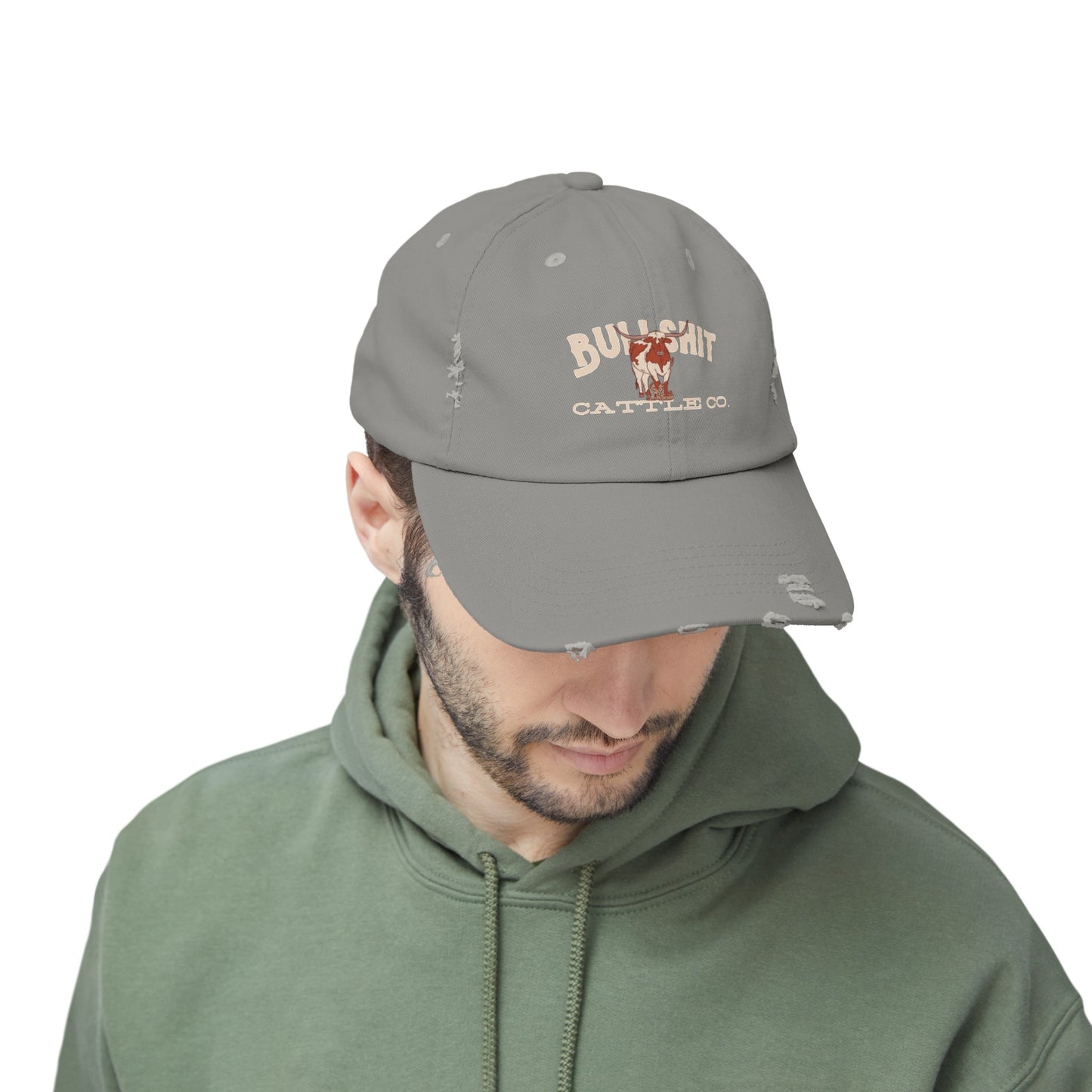 BCC Unisex Distressed Cap