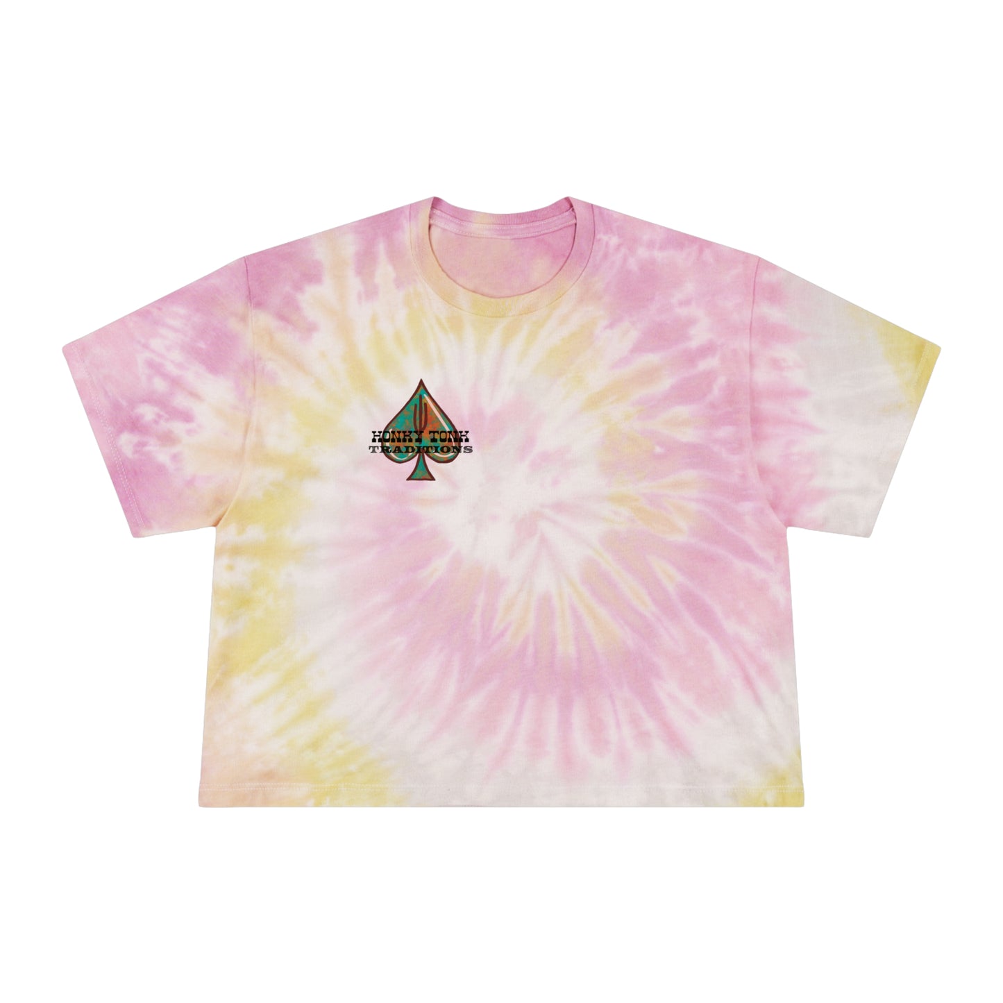 Talkin' Turqouise Tie-Dye Crop Tee