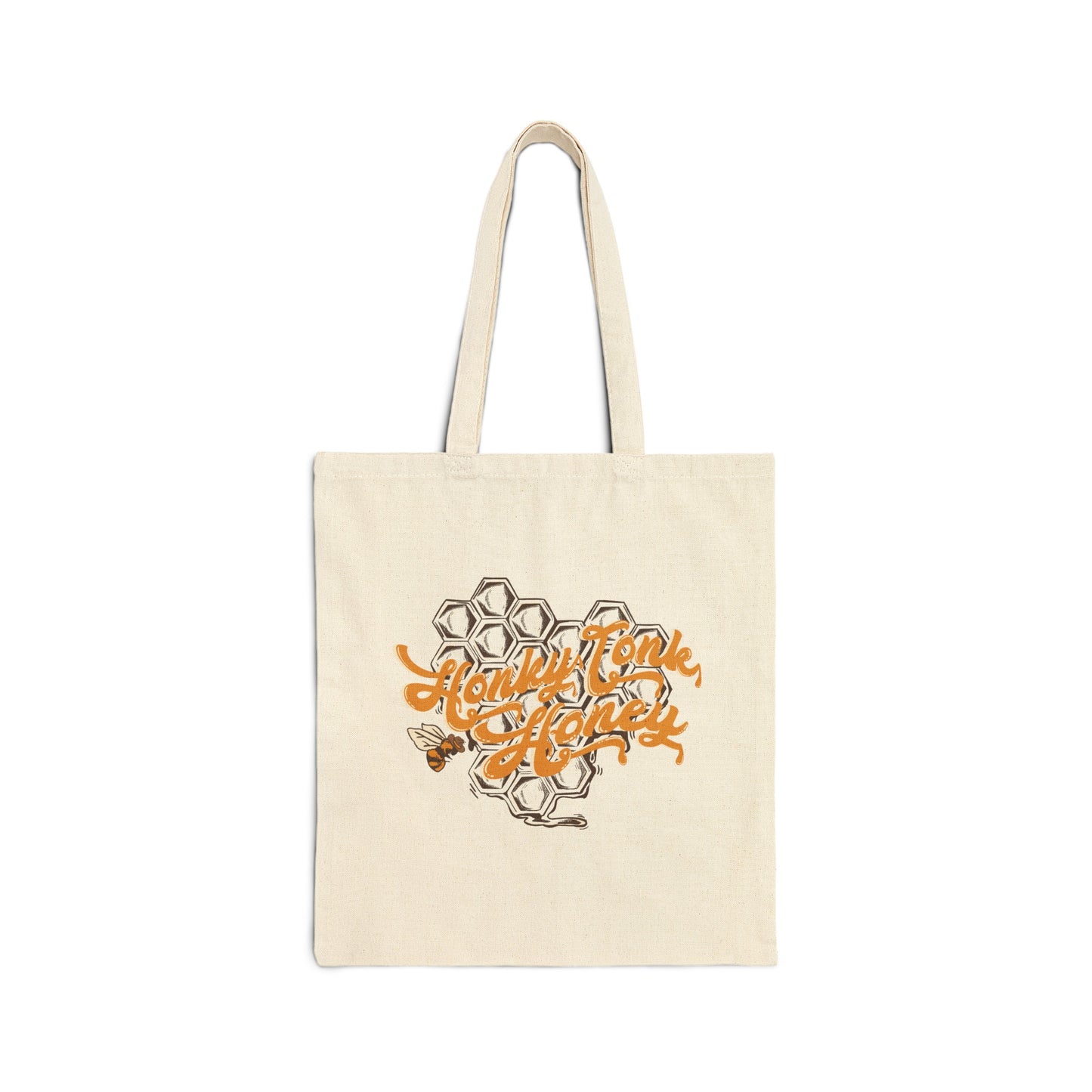 Cotton Canvas Tote Honky Tonk Honey/Ramblin' Ma'am Bag