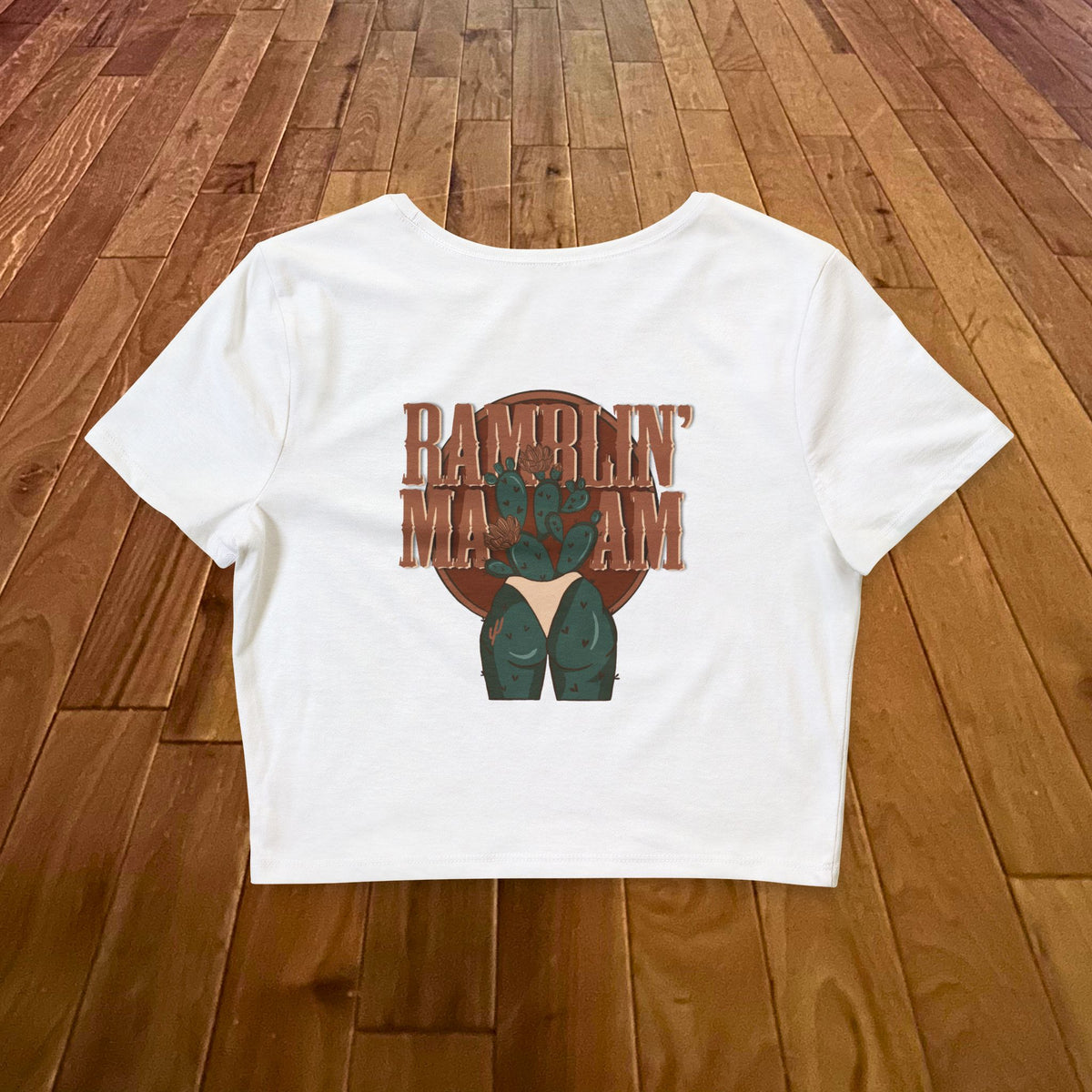 Ramblin' Ma'am Crop Tee