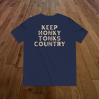Keep Honky Tonks Country (Cream)