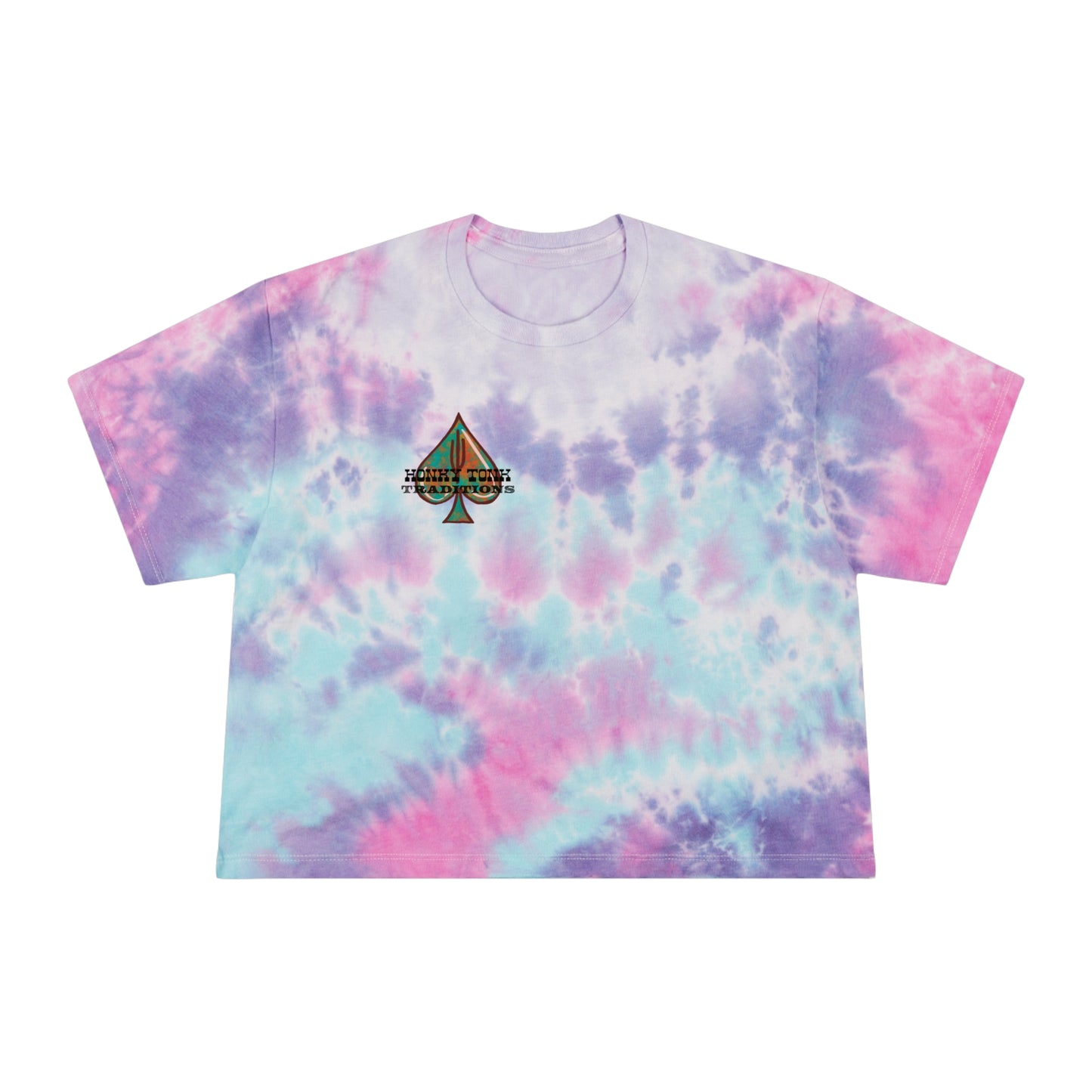 Talkin' Turqouise Tie-Dye Crop Tee