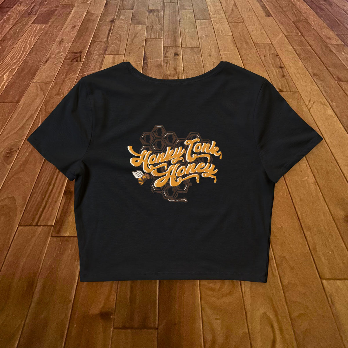 Honky Tonk Honey Crop Tee