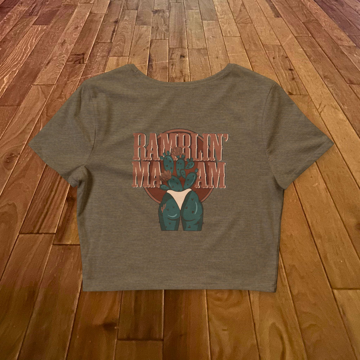 Ramblin' Ma'am Crop Tee