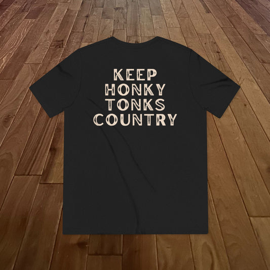 Keep Honky Tonks Country (Cream)