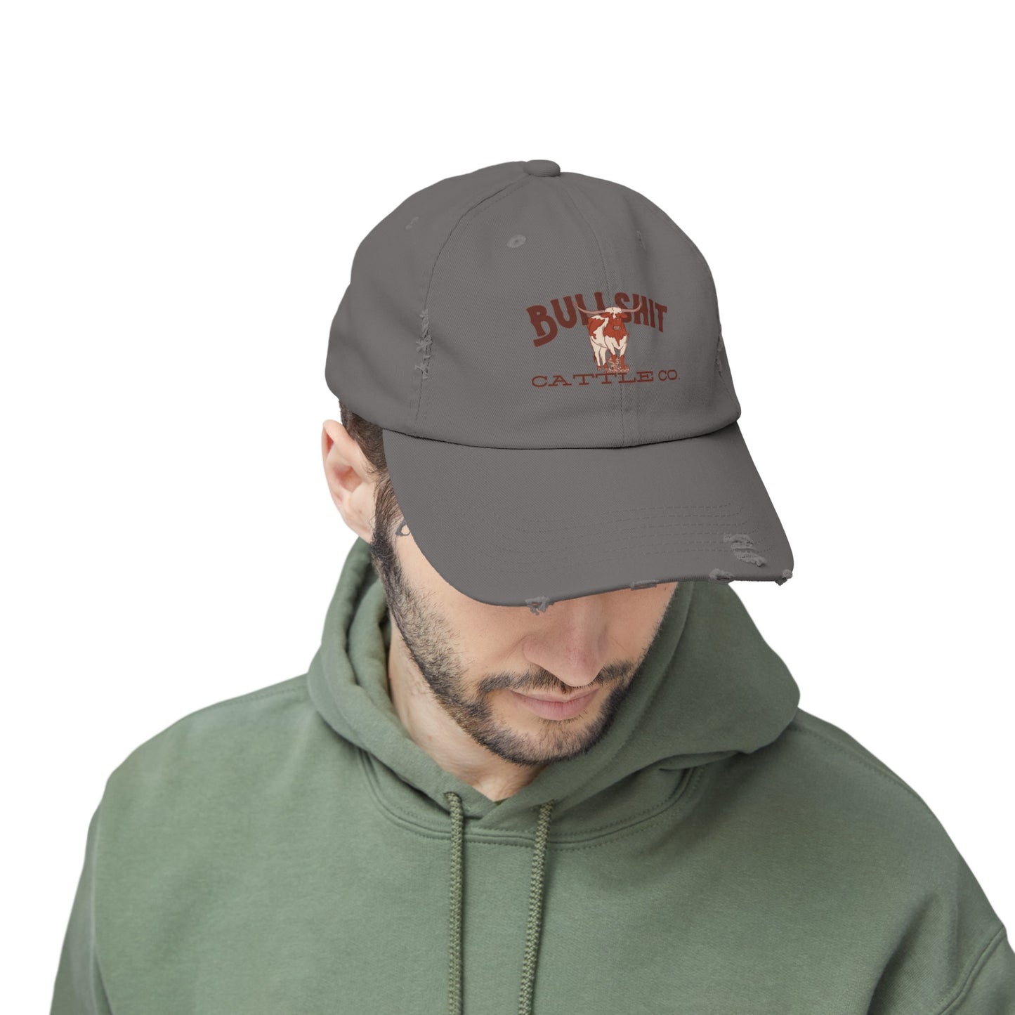 BCC Unisex Distressed Cap